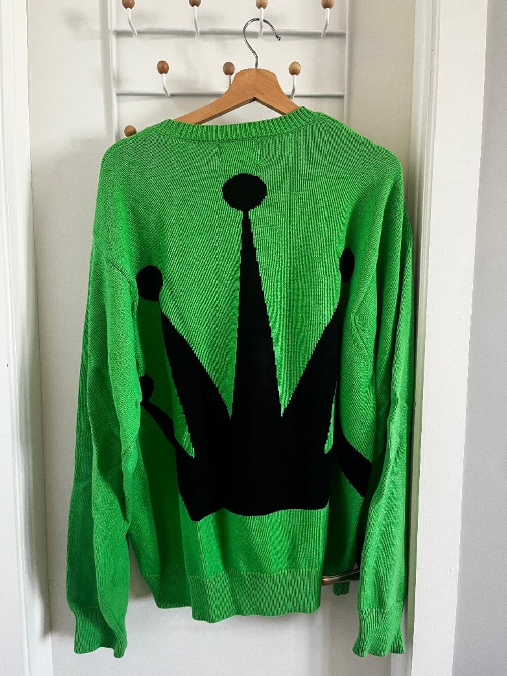 Stussy Green Bent Crown Sweater